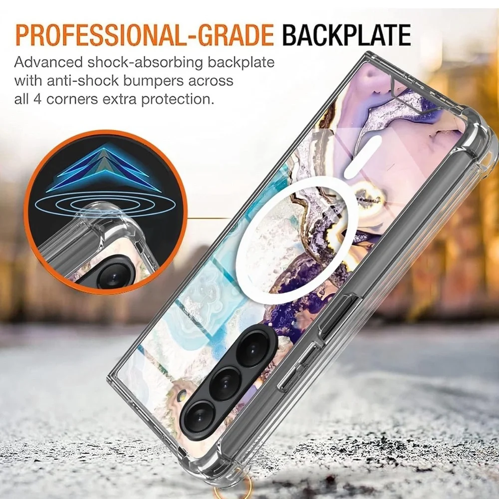 ZIYE for Samsung Galaxy Z Fold 5 Case [Compatible with MagSafe]
